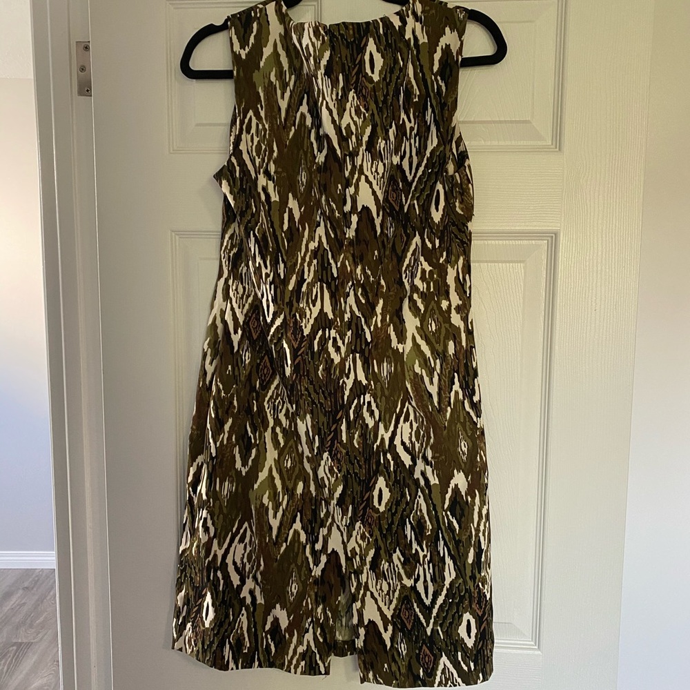 ** EUC BROWN TRIBAL DRESS **